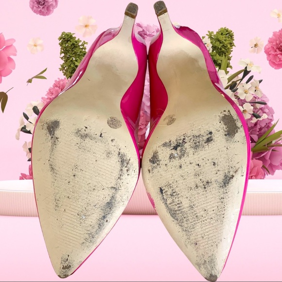 BCBG BARBIECORE HOT PINK HEELS. WOMEN’S SIZE 6.5 - Picture 5 of 5